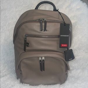 Tumi Voyageur Hagen 100% Cow Leather Backpack